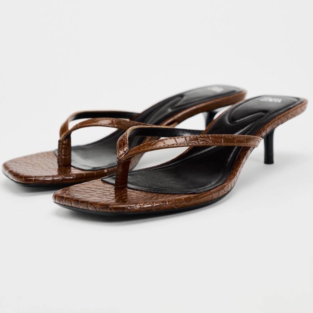 Zara Strappy Minimalist Sandals